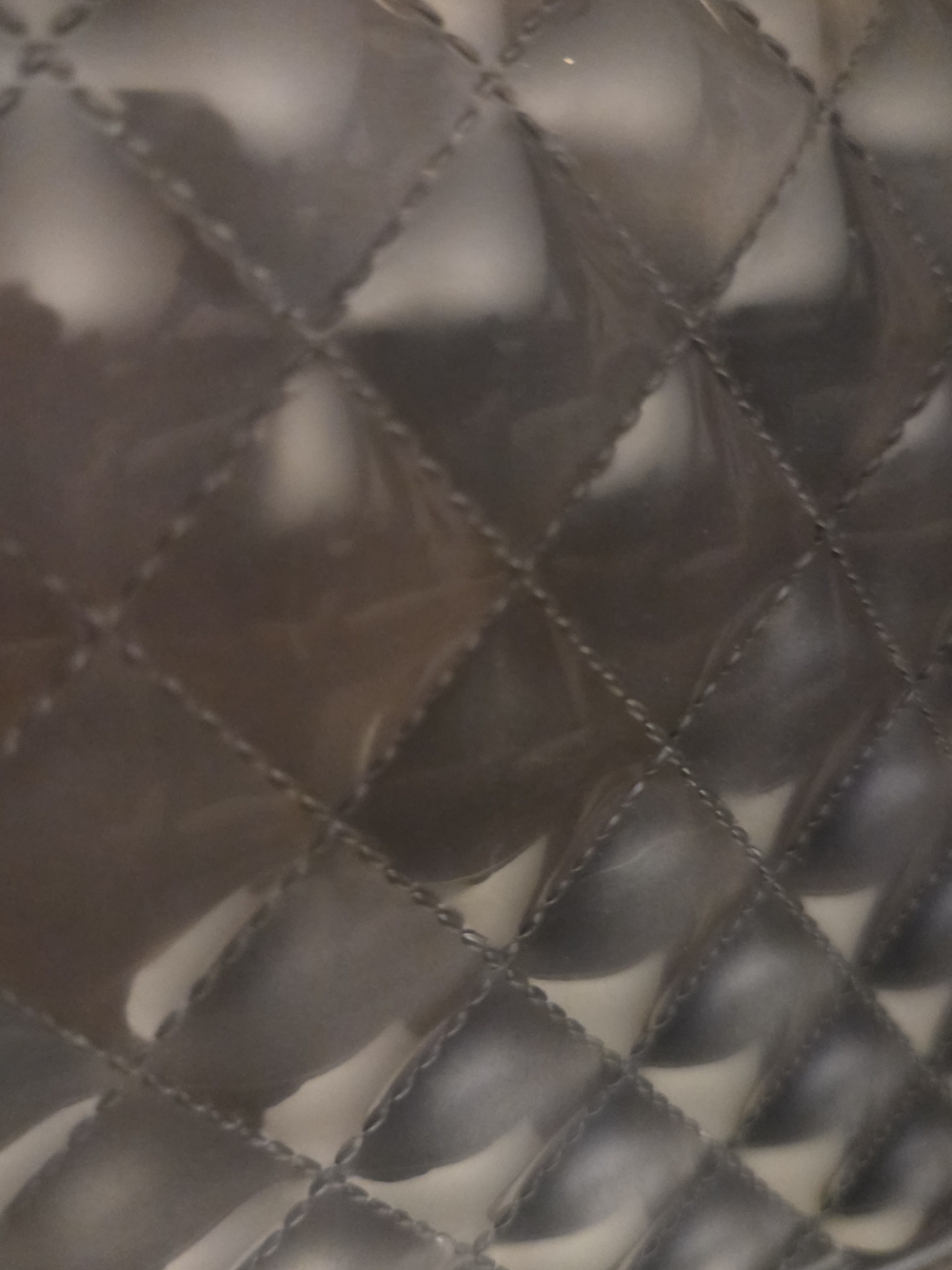 Smoky Transparent Quilted Jelly Chain Bag | Luxe Glam Statement Purse - Picture 17 of 17